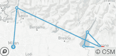  Encantador Norte de Italia: De Milán a Verona - 6 destinos 