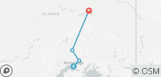  Alaska\'s Northern Lights (Anchorage, AK to Fairbanks, AK) - 4 destinations 