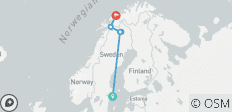  Suède &amp; Norvège : Rêves arctiques au cercle polaire - 6 destinations 