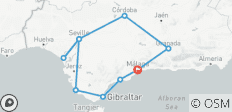  Andalusien Roadtrip: Gigantische Berge &amp; endlose Strände - 10 Destinationen 