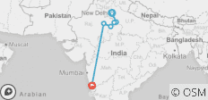  Golden Triangle &amp; Goa - 13 Days - 6 destinations 