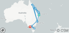  Australian Vanlife: East Coast &amp; Sunkissed Wonders! (von Brisbane bis Port Campbell) - 33 Destinationen 