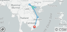  Vietnam Intens: lokale inzichten &amp; natuurwonderen (14 bestemmingen) - 14 bestemmingen 