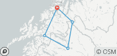  Arctic Roadtrip: Husky Adventure &amp; Polar Lights! (5 Destinationen) - 5 Destinationen 