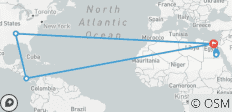  9 Day Cairo &amp; Nile Cruise including internal flight - 9 destinations 