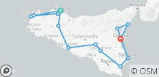  La Sicile particulière - 14 destinations 