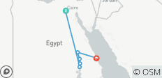  10-Day Egypt Beyond the Pyramids: Cruise, Pharaohs &amp; Marsa Alam Snorkeling - 7 destinations 