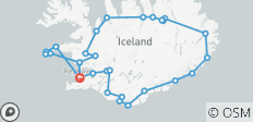  Circuit en petit groupe sur la route circulaire d\'Islande et la péninsule de Snæfellsnes - 7 jours - 37 destinations 