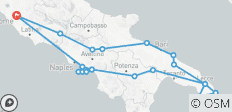  Puglia, Pompeii &amp; Amalfi – 6 dagen - 20 bestemmingen 