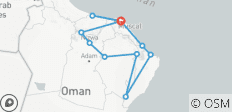  Rondreis Oman - Rondreis Oman &amp; zwemmen - 11 bestemmingen 
