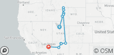  Yellowstone - 14 Tage Abenteuer-Reise - 13 Destinationen 