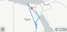  Forfaits économiques de 9 jours en Égypte : Le Caire, Assouan, Louxor et Hurghada - 9 destinations 