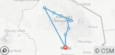  Kilimandscharo Besteigung über die Northern Circuit Route - 9 Tage - 9 Destinationen 