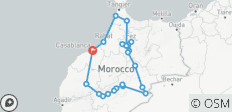  Viajes a Marruecos: lo mejor de Marruecos - 10 días 9 noches - desde Casablanca - 21 destinos 