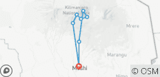  Kilimandscharo Besteigung über die Umbwe Route - 8 Tage - 8 Destinationen 