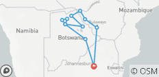  2024 16 DAY BOTSWANA ACCOMMODATED TOUR - 12 destinations 