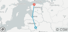  Discovering Baltic States - 3 destinations 