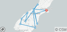  Southern Tourer Christchurch → Christchurch (2024) - 13 destinations 