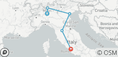  Encantadora Italia con estancia de lujo y viajes en tren en Clase Preferente - 5 destinos 