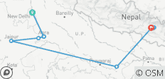  Rondreis door Noord-India &amp; Nepal - 13 bestemmingen 