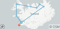  Islandia elemental - Saga circular desde Reikiavik - 8 destinos 