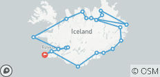  Tour de l\'île d\'Islande avec éclipse solaire en 2026 - 20 destinations 
