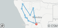  Namibie - Voyage d\'aventure à travers le Kaokoveld, le Damaraland et Etosha - 11 destinations 