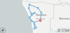  Namibia - Höhepunkte Namibias, Kaokoveld &amp; Etoscha - 15 Destinationen 