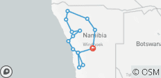  Namibia - Höhepunkte Namibias, Kaokoveld &amp; Etoscha - 15 destinations 