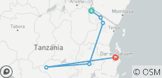  Tansania - Safari im wilden Süden - 6 Destinationen 