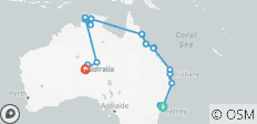  Australie ultime (avec navigation (2024-2026), 20 jours) - 19 destinations 