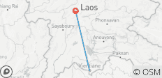  Un circuito cultural por Laos en 4 días - circuito privado - 2 destinos 