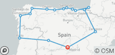  Verborgen parels van Noord-Spanje - 17 bestemmingen 