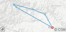  Machu Picchu : Vallée Sacrée + Petit Chemin Inca - 3 jours - 6 destinations 