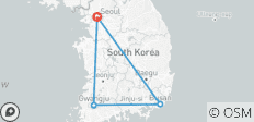  Circuit épique de 9 jours en K-Pop : Découvrez les plus grands succès de la Corée du Sud - 4 destinations 