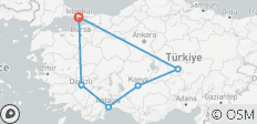  8 Days Turkish Delight – Istanbul Cappadocia Antalya - 6 destinations 