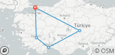  8 jours de plaisirs turcs - Istanbul Cappadoce Antalya Pamukkale - 5 destinations 