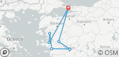  Circuit des sept églises de l\'Apocalypse en Turquie - 4 jours - 7 destinations 