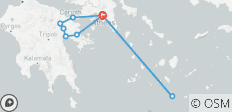  Escapada enológica de 6 días: Antigua Nemea, Peloponeso y Santorini - 9 destinos 
