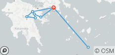  Circuit viticole de 6 jours à l\'ancienne Némée, Péloponnèse, et circuit viticole à Santorin - 9 destinations 