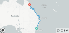  Australia: Beaches and Reefs (With Sailing) - 11 destinations 
