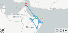  VOYAGE ORGANISÉ DANS LES JOYAUX D\'OMAN - 15 destinations 
