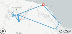  VOYAGE ORGANISÉ DES MERVEILLES D\'OMAN - 8 destinations 