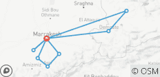  4-Day Marrakech Adventure: Waterfalls, Quads, Camels, City Tour, and Atlas Mountains. - 10 destinations 