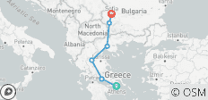  All About Greece Athens to Sofia - 6 destinations 