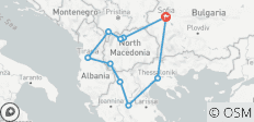  5 Balkanlanden vanuit Sofia - Kleine Groepsreis - 10 bestemmingen 