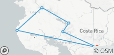  Costa Rica Rundreise El Mono - 6 Destinationen 