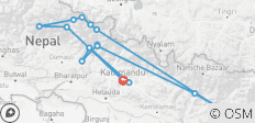  Expédition au Népal : Circuit Trek au Manaslu - 15 destinations 