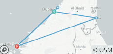  6 jours Emirates Desert Places. - 5 destinations 