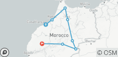  8-Day Morocco Tour From Casablanca - 8 destinations 